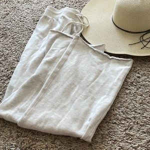 Beige Old Navy Flare Lounge Pants Medium